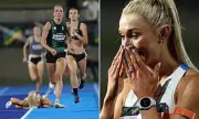 Jessica Hull's Title Dream Shattered by Dramatic Fall in Chaotic 1500m Final