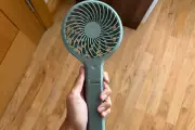 John Lewis Handheld Desk Fan: Silent, Portable, and Rechargeable