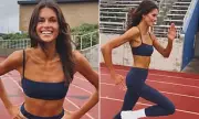 Kaia Gerber Showcases Toned Physique in New Vuori Activewear Campaign
