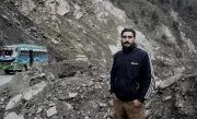 Kashmir's Highway Guardian: How Tahir Banihali Guides Drivers Through Landslides