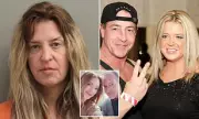 Kate Major's Mugshot Reveals Turmoil After Alleged Knife Attack on Michael Lohan