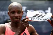 Kenyan Runner Sabastian Sawe Shatters Two-Hour Marathon Barrier
