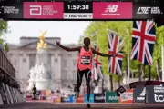 Kenyan Sabastian Sawe Breaks Two-Hour Marathon Barrier in London