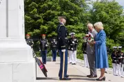 King Charles and Queen Camilla Lay Wreath at Arlington on Final US State Visit Day