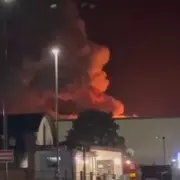 Large Fire Breaks Out at RAF Fairford Used by US Bombers
