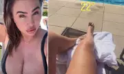 Lauren Goodger Soaks Up UK Heatwave Amid Family Dynamics with Ex Charles Drury