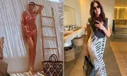 Lisa Snowdon Stuns in Patterned Bikini, Showcasing Age-Defying Figure