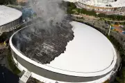 Major Fire Erupts at Rio Olympic Velodrome, 80 Firefighters Respond