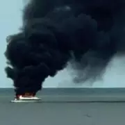 Major Rescue Operation in Dun Laoghaire as Pleasure Craft Catches Fire and Sinks