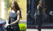 Malia Obama Goes Bra-Free in Bohemian Style on Nail Salon Trip