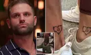 Married At First Sight's Scott McCristal Covers Up Gia Fleur Matching Tattoo with Eagle