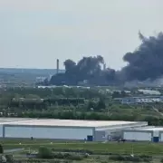 Massive Fire Erupts in Port Talbot, Wales: Smoke Seen for Miles