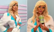 Maya Jama Channels 80s News Reporter for Joe & The Juice Drink Launch