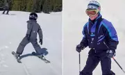 Meghan Markle Shares Adorable Video of Prince Harry and Archie Skiing