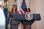 Melania Trump Denies Epstein Links in White House Address