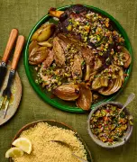Moroccan Feast: Tagine Pasta and Spiced Lamb Shoulder Recipes