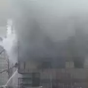 Moscow Fire Kills Three, Traps Up to 200 in Building