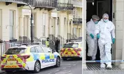 Murder probe after fatal stabbing in affluent Brighton square