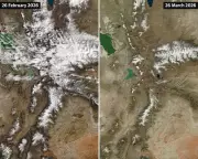 NASA Images Reveal Rapid Snowpack Melt in Utah, Stunning Scientists