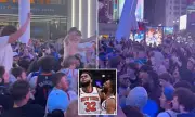 New York Knicks Fans Flood Streets After Opening Playoff Victory Over Hawks
