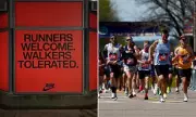 Nike's Boston Marathon Sign Sparks 'Pace Shaming' Backlash and Removal