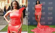 Oti Mabuse Stuns in Orange at Olivier Awards as Theatre Celebrates 50 Years