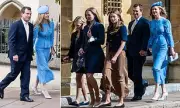 Peter Phillips and Harriet Sperling Debut Blended Family at Royal Easter Service