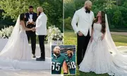 Philadelphia Eagles Star Jordan Mailata Officiates Teammate Lane Johnson's Lavish Wedding