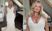 Plus-Size Model's Wedding Dress Sparks Debate Over Cultural Homage and Style