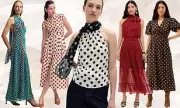 Polka Dots Return for Spring with a Modern Royal Twist