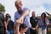 Prince Harry Dances with Australian Girl Before Sydney Harbour Sailing