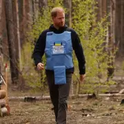 Prince Harry follows Diana's footsteps with landmine walk in Ukraine