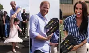 Prince Harry Twirls Young Fan in Sydney as Sussexes Conclude Australia Tour