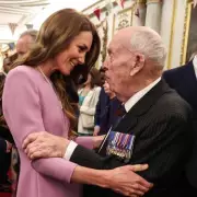 Princess of Wales Shares Emotional Embrace with George Cross Hero at Queen's Centenary