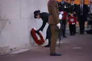 Princess Royal Attends Dawn Anzac Day Service at Wellington Arch