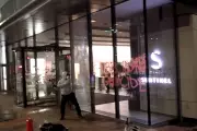 Pro-Palestine Activists Vandalise Glasgow Insurance Office in Protest Video