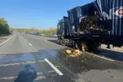 Prosecco Lorry Crash on M4 Spills 20 Tonnes of Wine