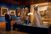 Queen Alexandra's Shimmering Gold Coronation Gown Debuts in Edinburgh Exhibition