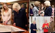 Queen Camilla Joins Sarah Jessica Parker at New York Library Literary Reception