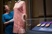 Queen Elizabeth II's Wardrobe Exhibition Unveils Olympic Skydiving Dress