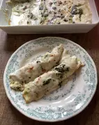 Rachel Roddy's Easter Cannelloni Recipe with Spinach, Peas, and Cheese