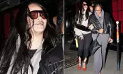 Rihanna's Parisian Night Out: Giggling Exit at 6am After Restaurant Stayed Open Late