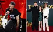 Robbie Williams Praises Daughter Teddy's 'Wonderful Voice' But Cautions on Stage Debut