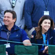Ron DeSantis Mingles with Golf Legends at Masters as Trump Remains Absent