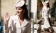 Royal Family Unites for Easter Service as Kate Middleton Stuns in Cream Dress
