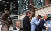Seattle Mariners' Ichiro Statue Unveil Goes Awry as Bronze Bat Bends