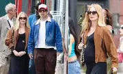 Sebastian Stan and Pregnant Girlfriend Annabelle Wallis Enjoy NYC Lunch Date
