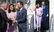 Second Lady Usha Vance Shows Baby Bump During Diplomatic Trip to Hungary