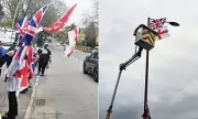 Shropshire Council Removes Flags Citing Safety, Sparking Protests