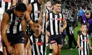 Son of Crows Legend Stuns AFL Fans by Running Out in Collingwood Colours